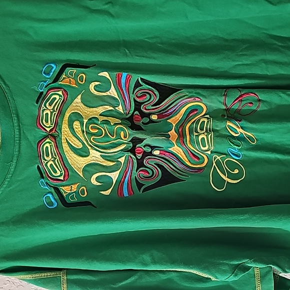 Vintage coogi green embroidered t shirt - Picture 3 of 8